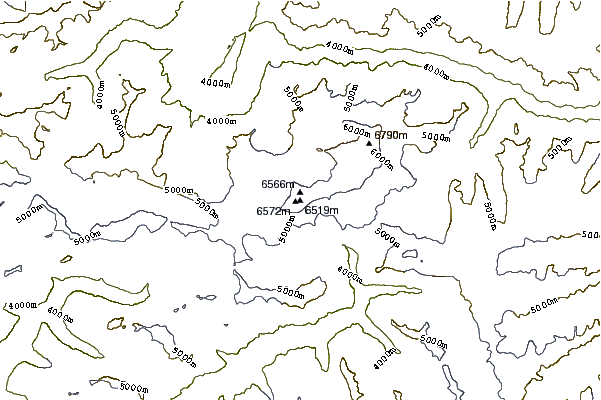 Mountain peaks around Nun Kun