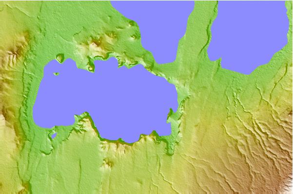 Surf breaks located close to O'a Caldera