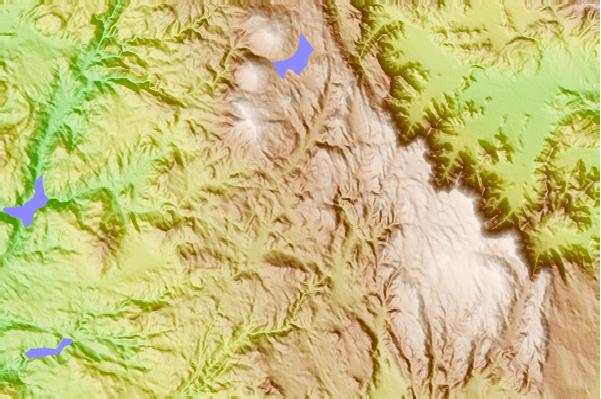 Surf breaks located close to Oakzanita Peak