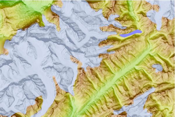 Surf breaks located close to Oberaarrothorn