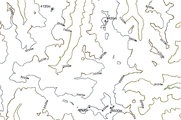 Mountain peaks around Oberrothorn