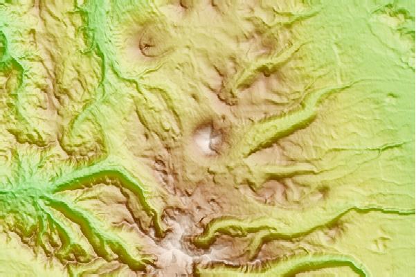 Surf breaks located close to Olallie Butte