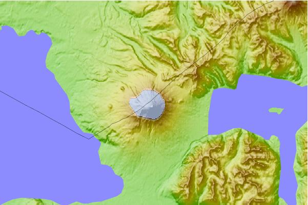 Surf breaks located close to Osorno (volcano)