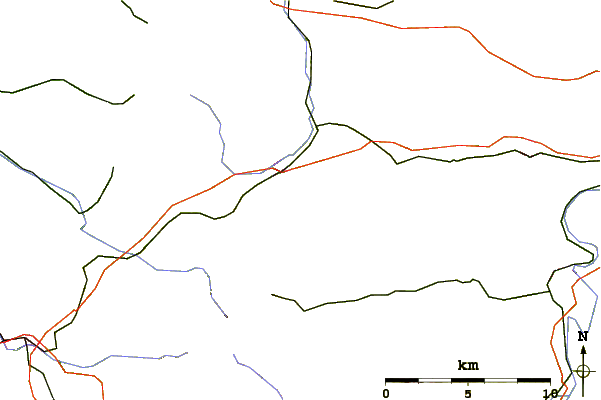 Roads and rivers around Ottilienberg