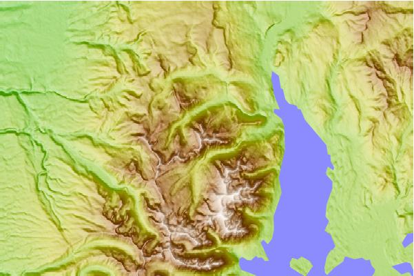 Surf breaks located close to Owl Peak (Wyoming)