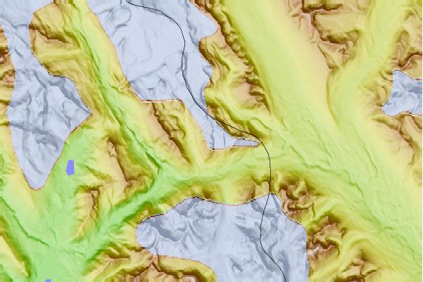 Surf breaks located close to Paget Peak