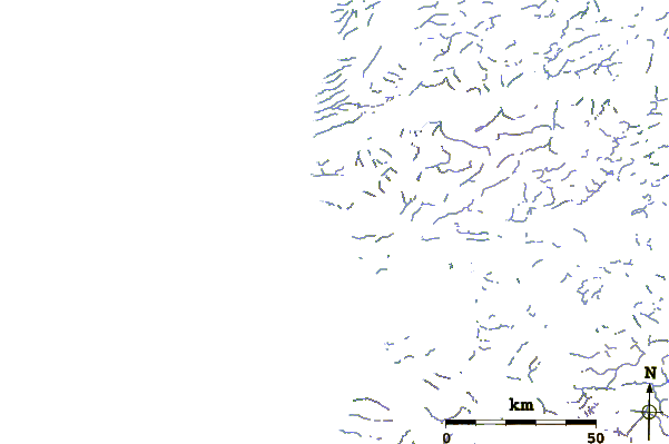 Roads and rivers around Palasip Qaqqaa