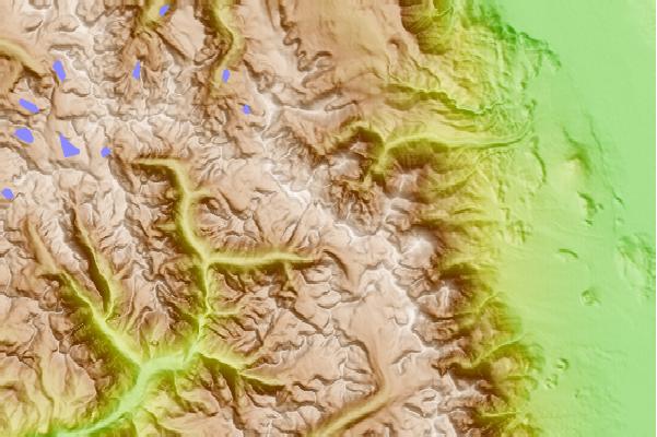 Surf breaks located close to Palisade Crest