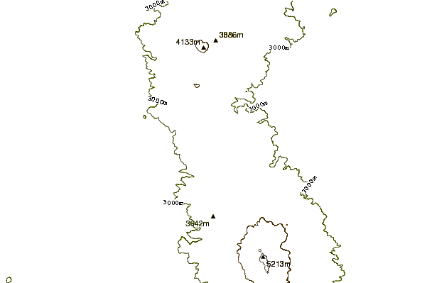 Mountain peaks around Papayo