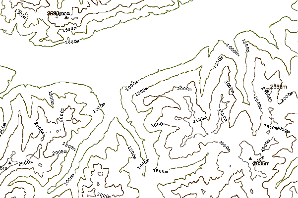 Mountain peaks around Patscherkofel