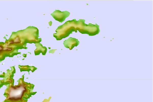 Surf breaks located close to Paulet Island