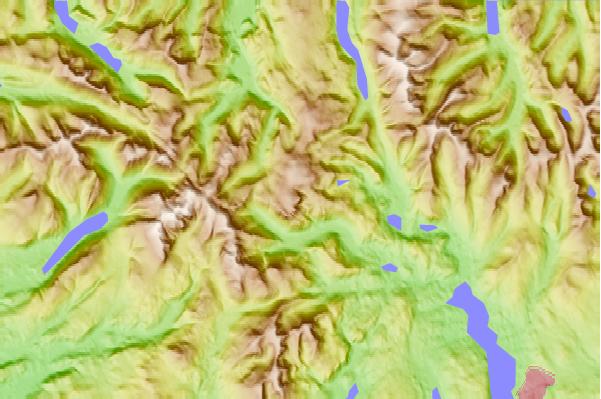 Surf breaks located close to Pavey Ark