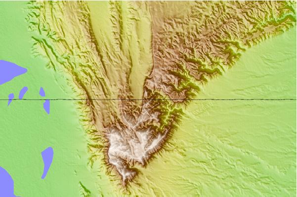 Surf breaks located close to Peak 7480