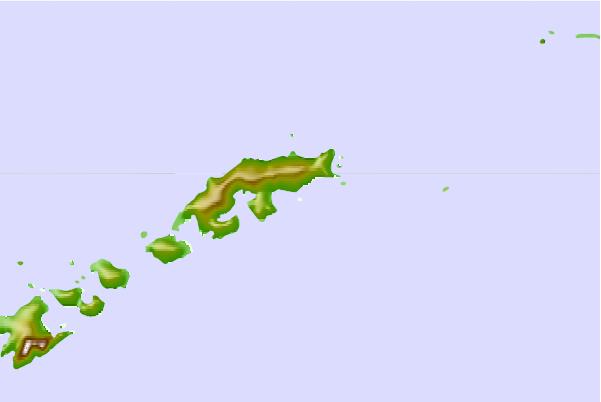 Surf breaks located close to Penguin Island (South Shetland Islands)