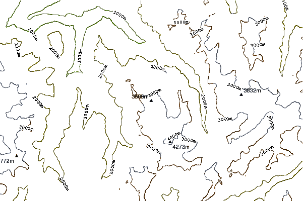 Mountain peaks around Petit Combin