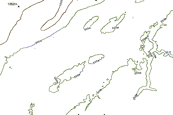 Mountain peaks around Petit Darray