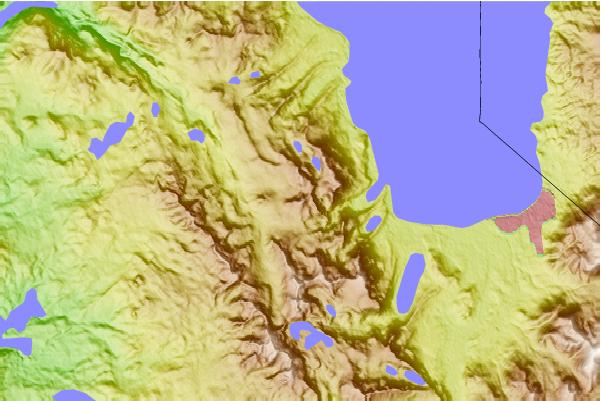 Surf breaks located close to Phipps Peak