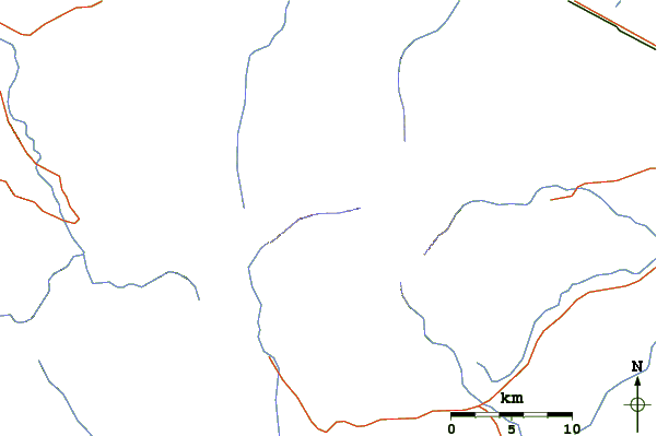 Roads and rivers around Phnom Aural