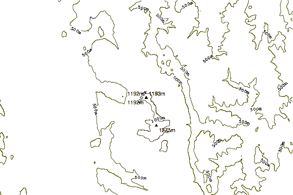 Mountain peaks around Pico Peak