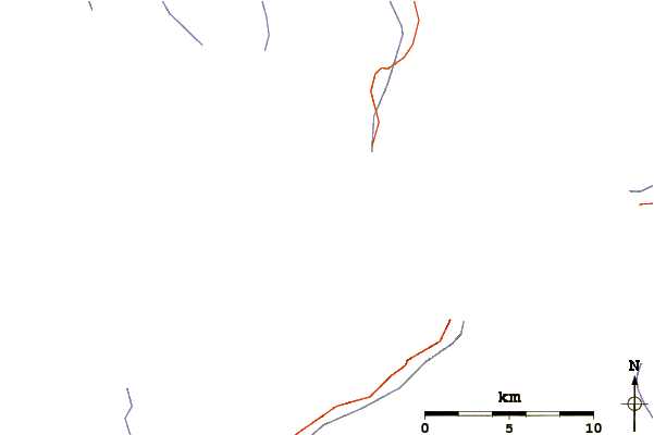 Roads and rivers around Pigne D'Arolla