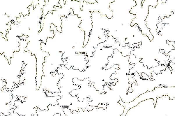 Mountain peaks around Pik Talgar