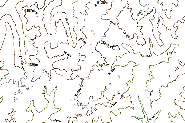 Mountain peaks around Pik Tandykul