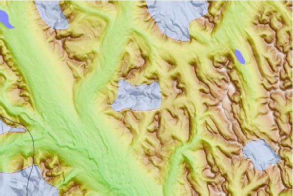 Surf breaks located close to Pika Peak