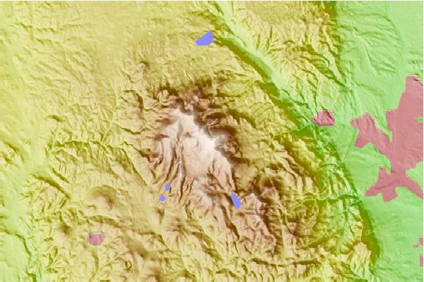 Surf breaks located close to Pikes Peak