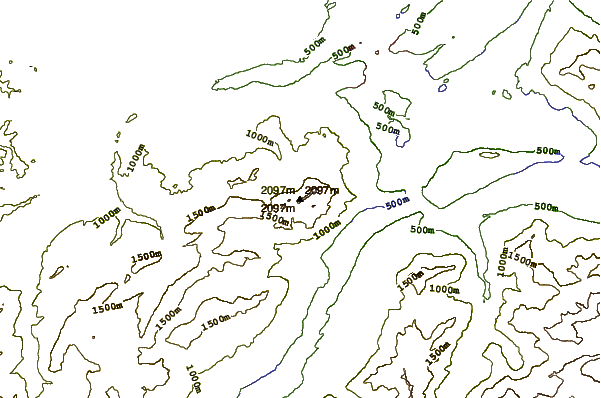 Mountain peaks around Pilatus (mountain)