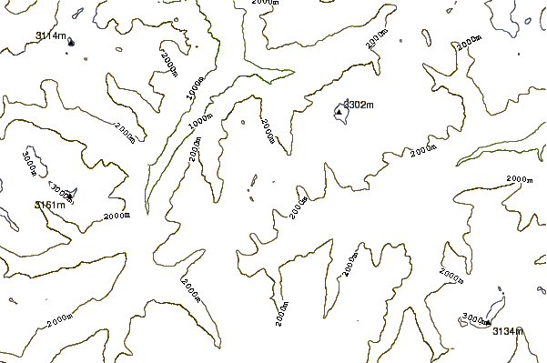 Mountain peaks around Piz Nair (Tujetsch)