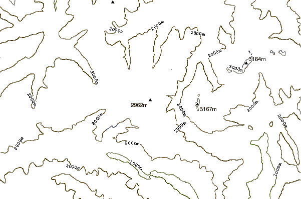 Mountain peaks around Piz Rondadura