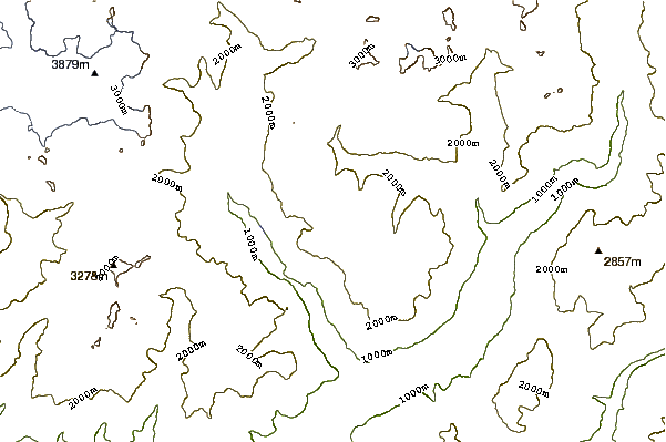 Mountain peaks around Piz Trevisina