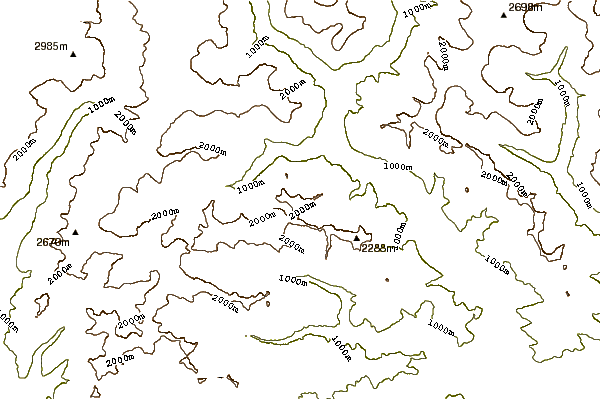 Mountain peaks around Pizzo Alzasca