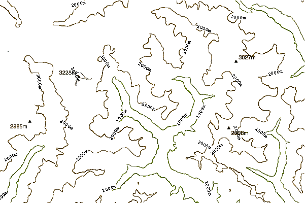 Mountain peaks around Pizzo Malora