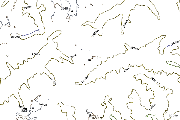 Mountain peaks around Pizzo Rotondo