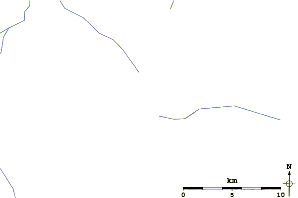 Roads and rivers around Pogranichny Volcano