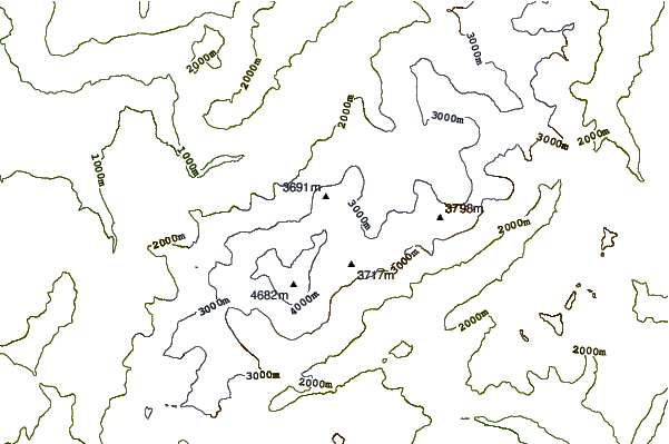 Mountain peaks around Pointe Lachenal