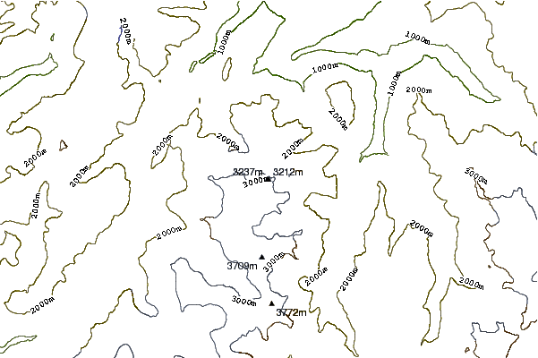 Mountain peaks around Pointe d'Orny