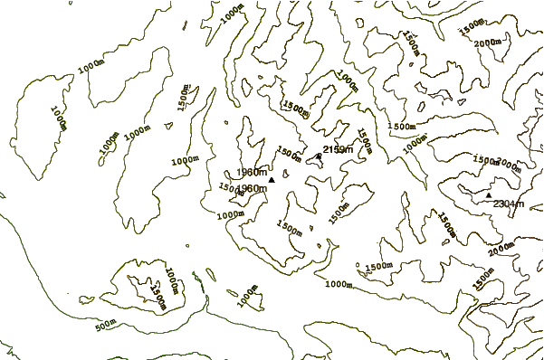 Mountain peaks around Pointe de Chavasse