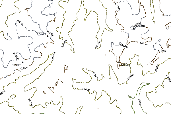 Mountain peaks around Pointe de Drône