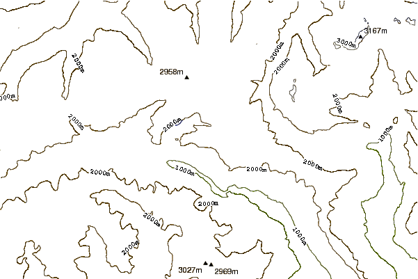 Mountain peaks around Poncione Pro do Rodùc