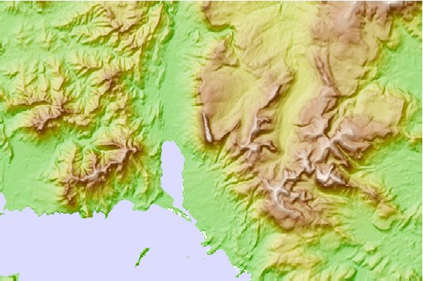 Surf breaks located close to Precipitous Bluff