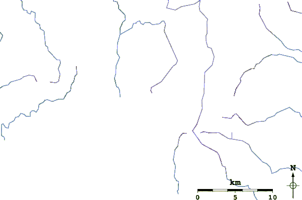 Roads and rivers around Precipitous Bluff