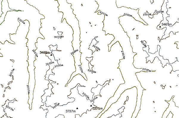 Mountain peaks around Puitkogel