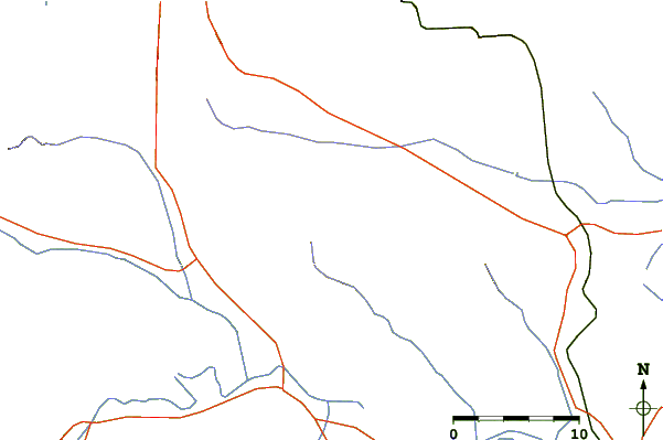 Roads and rivers around Purandar fort