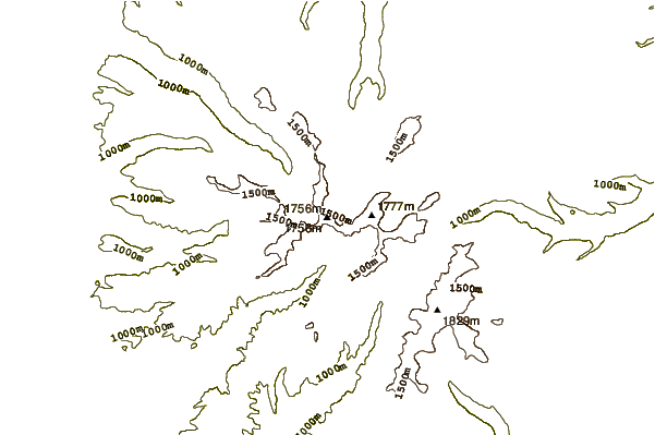 Mountain peaks around Puy Mary