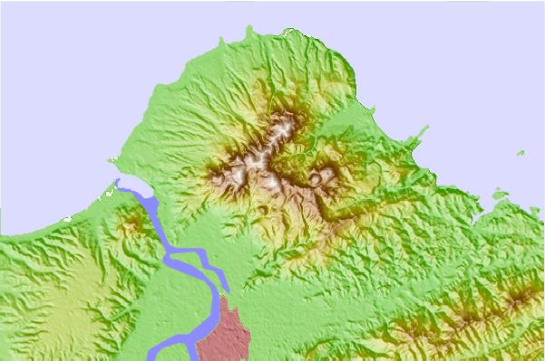 Surf breaks located close to Qixing Mountain or Cising Mountain (七星山)