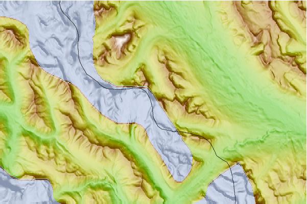 Surf breaks located close to Quadra Mountain