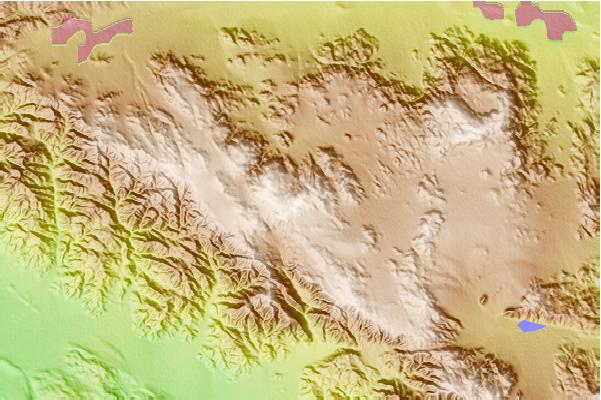 Surf breaks located close to Quail Mountain (California)