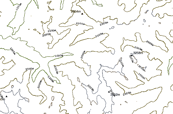 Mountain peaks around Radlefshorn